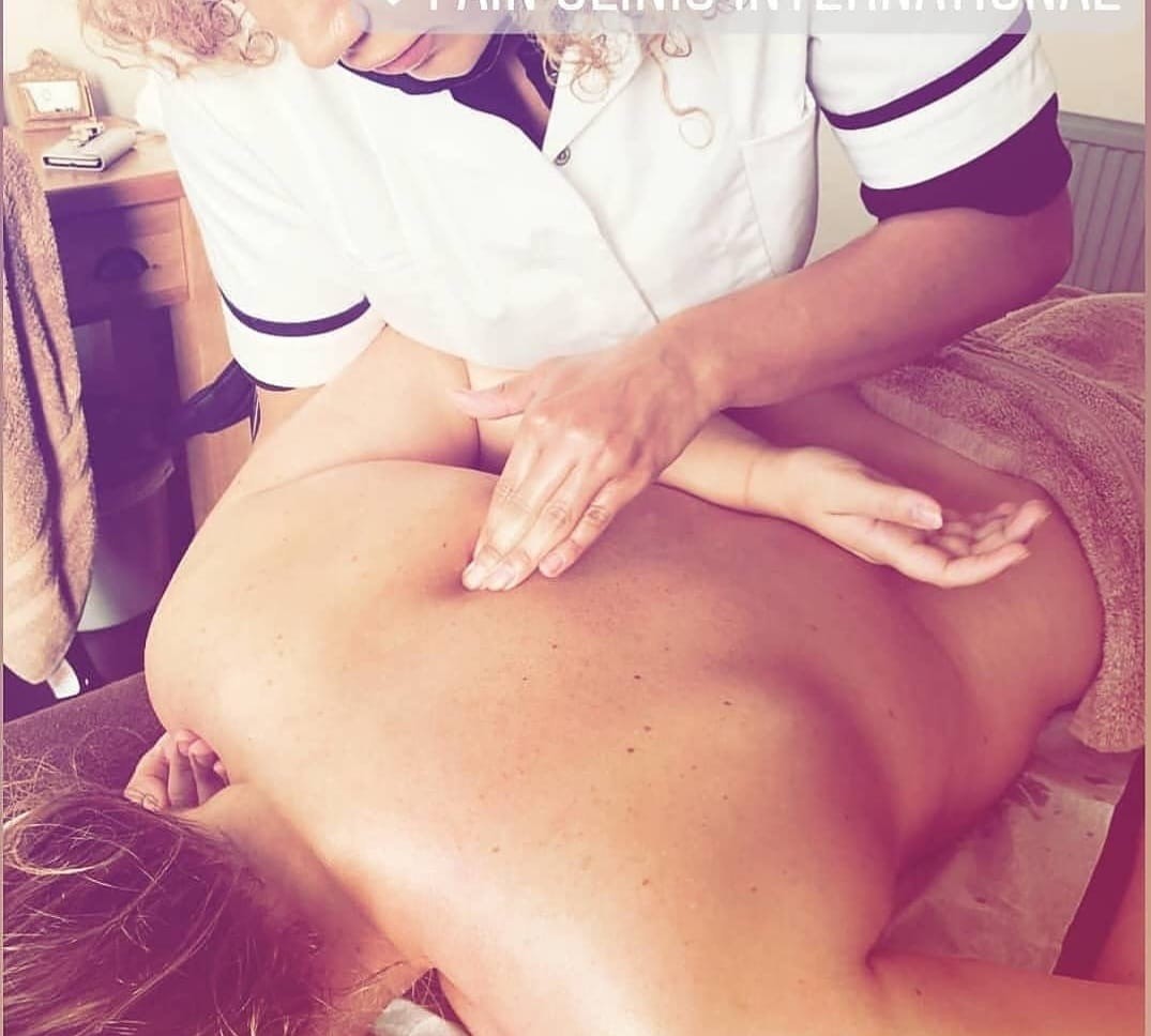 Body1st clinic branding on the wall